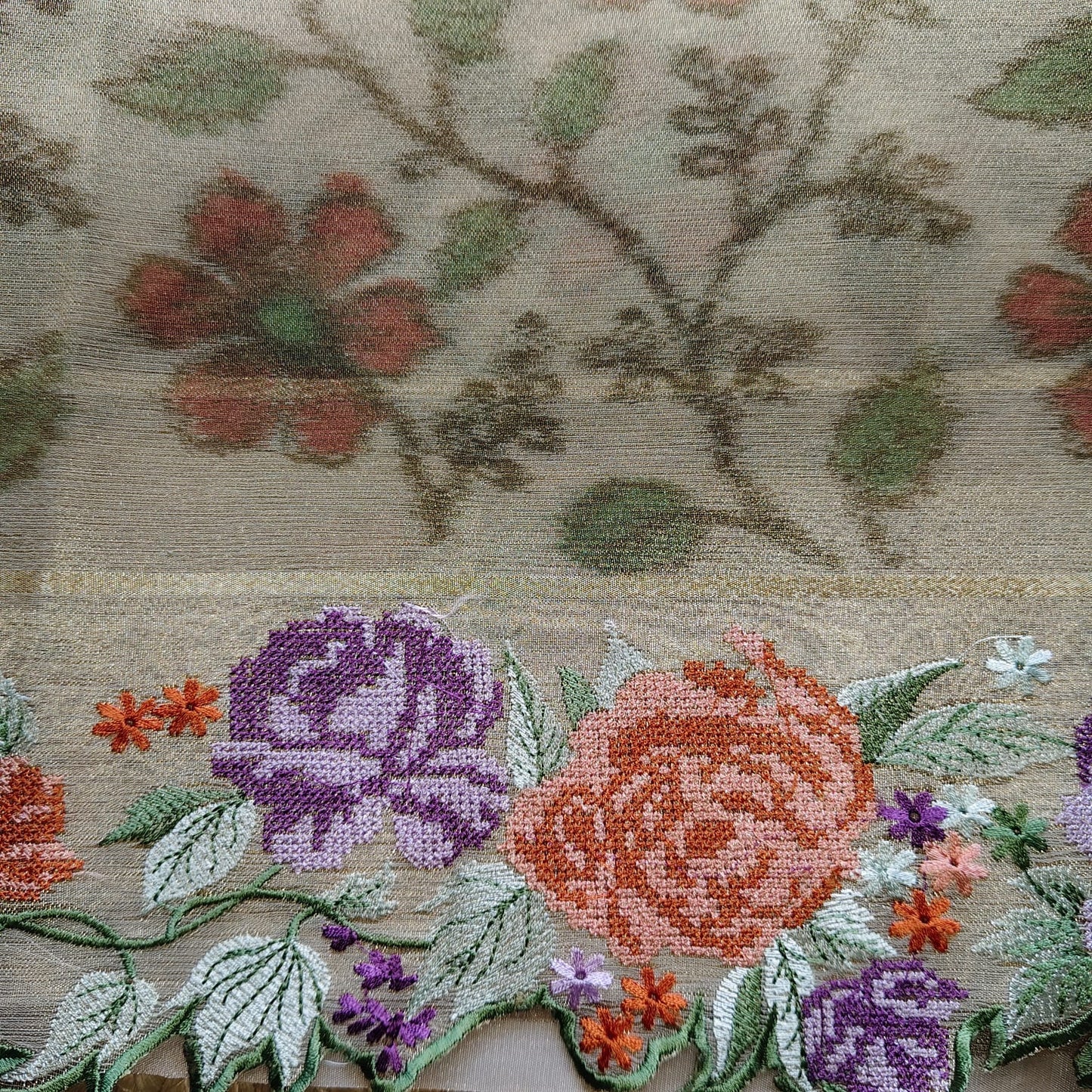 Pure Tissue Patola- Gold