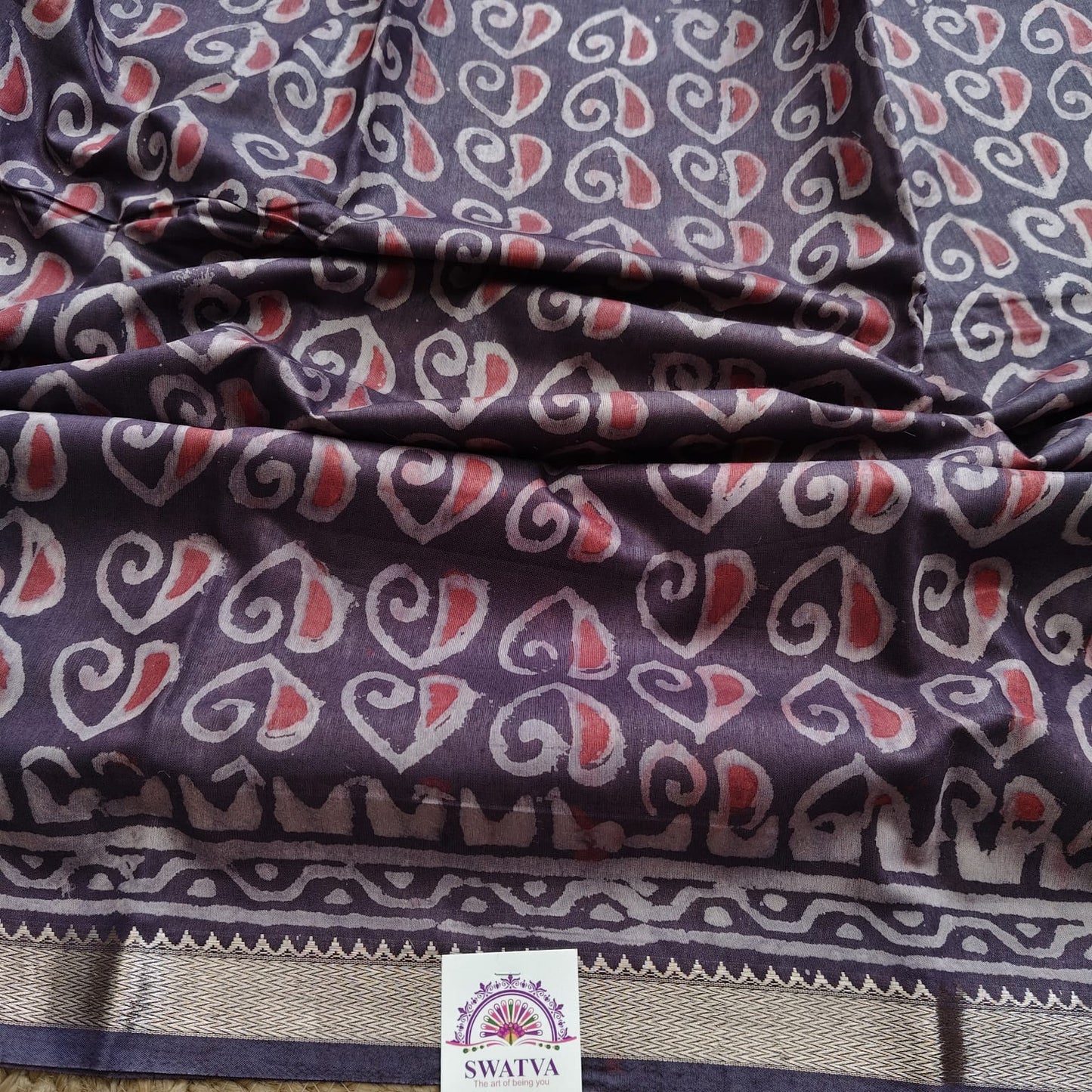 Jaipuri Ajrakh Chanderi- 01