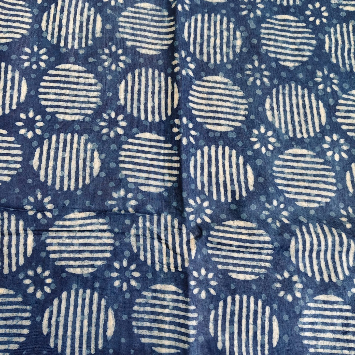Indigo Block Print Maheshwari 02