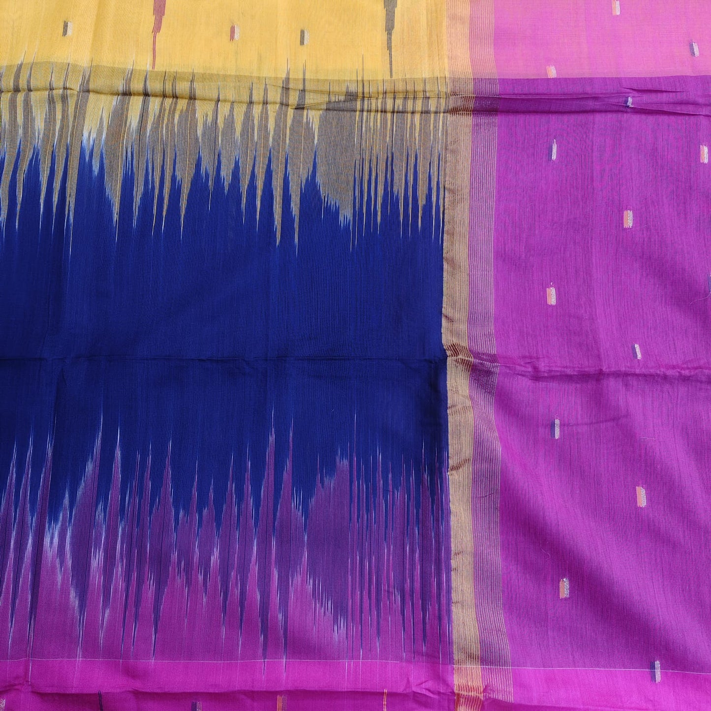 Handwoven Bengal Cotton Magenta