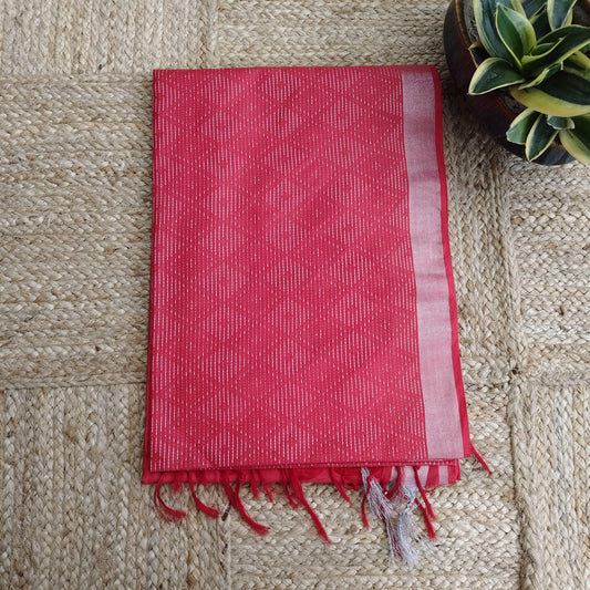 Maheshwari Kantha - Red