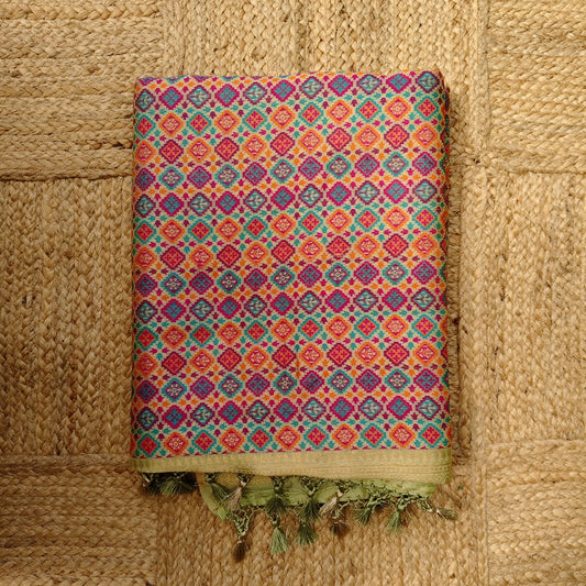 Banarasi Patola Munga Silk
