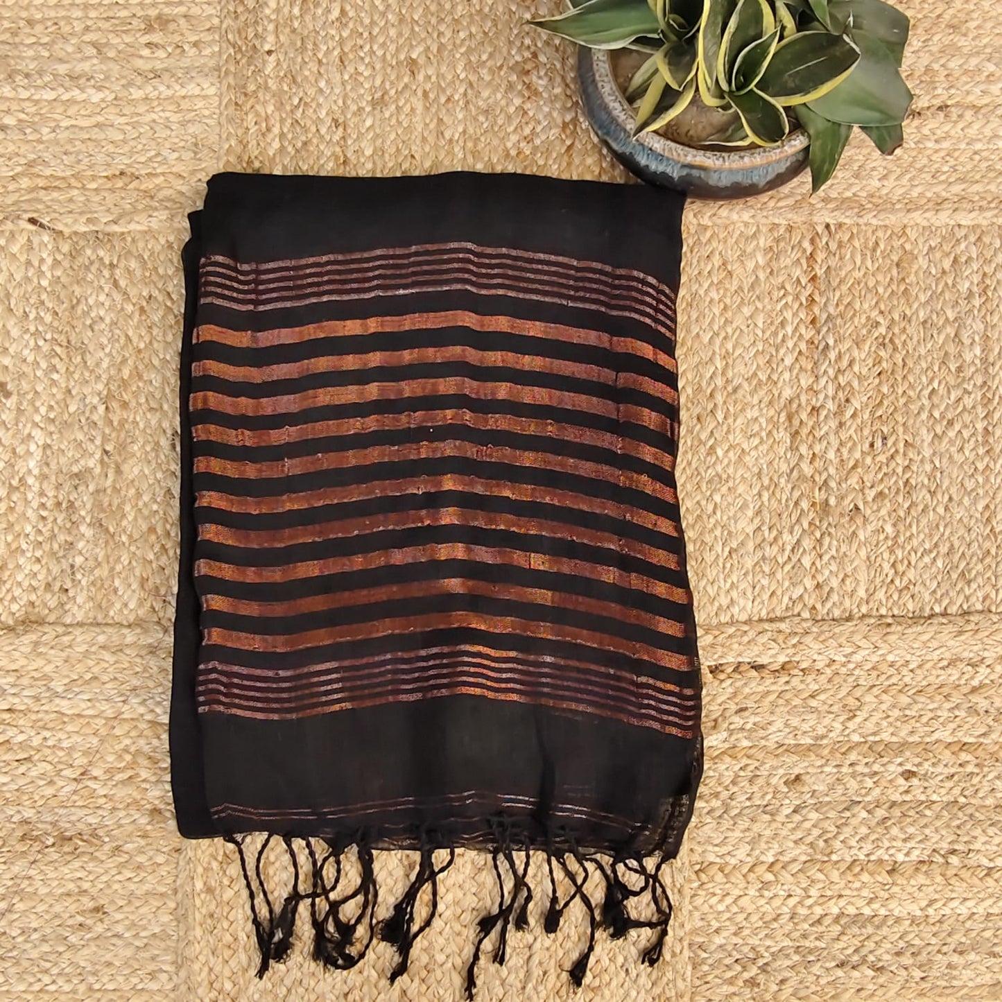 Pure Linen by Linen- Black