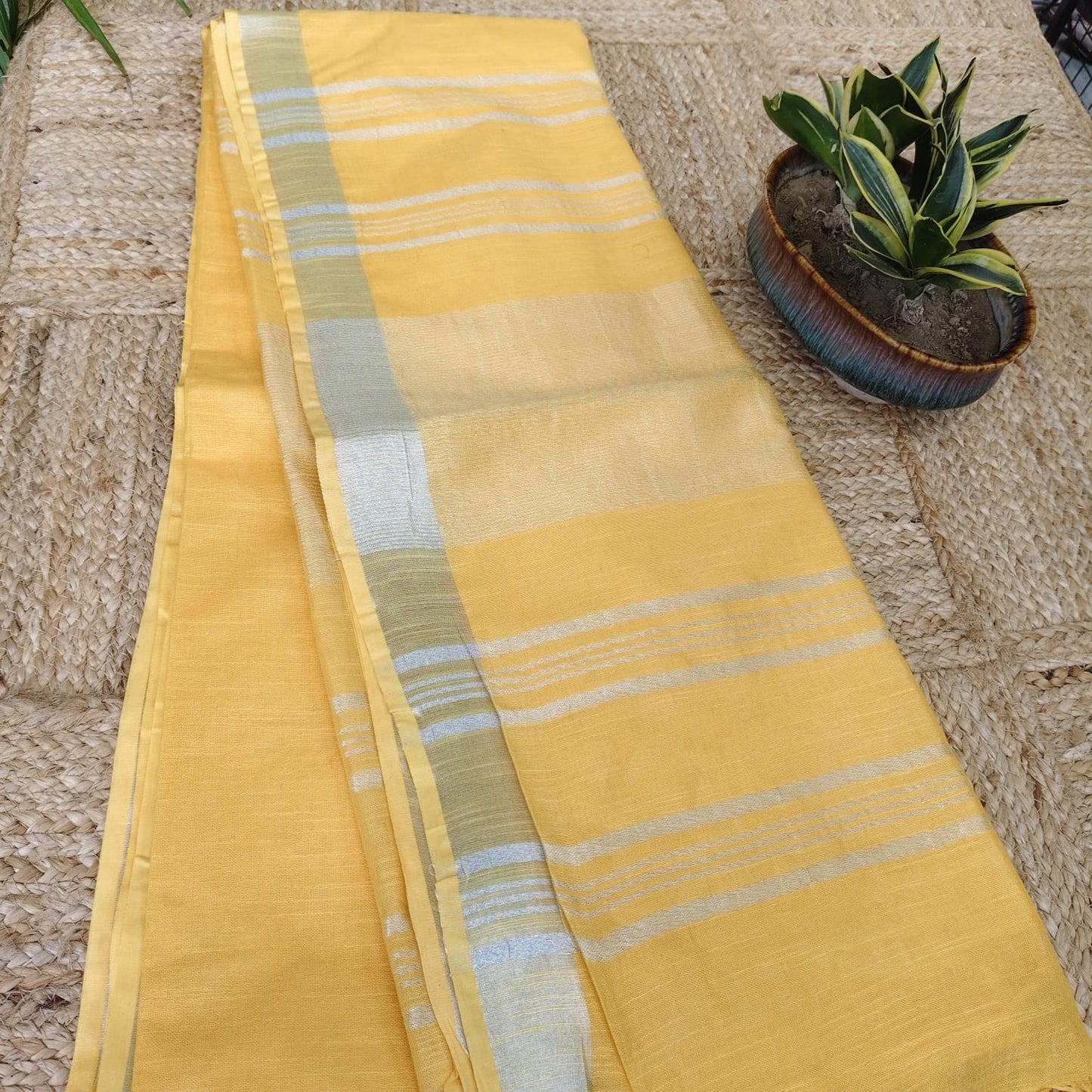 Cotton Linen-Yellow
