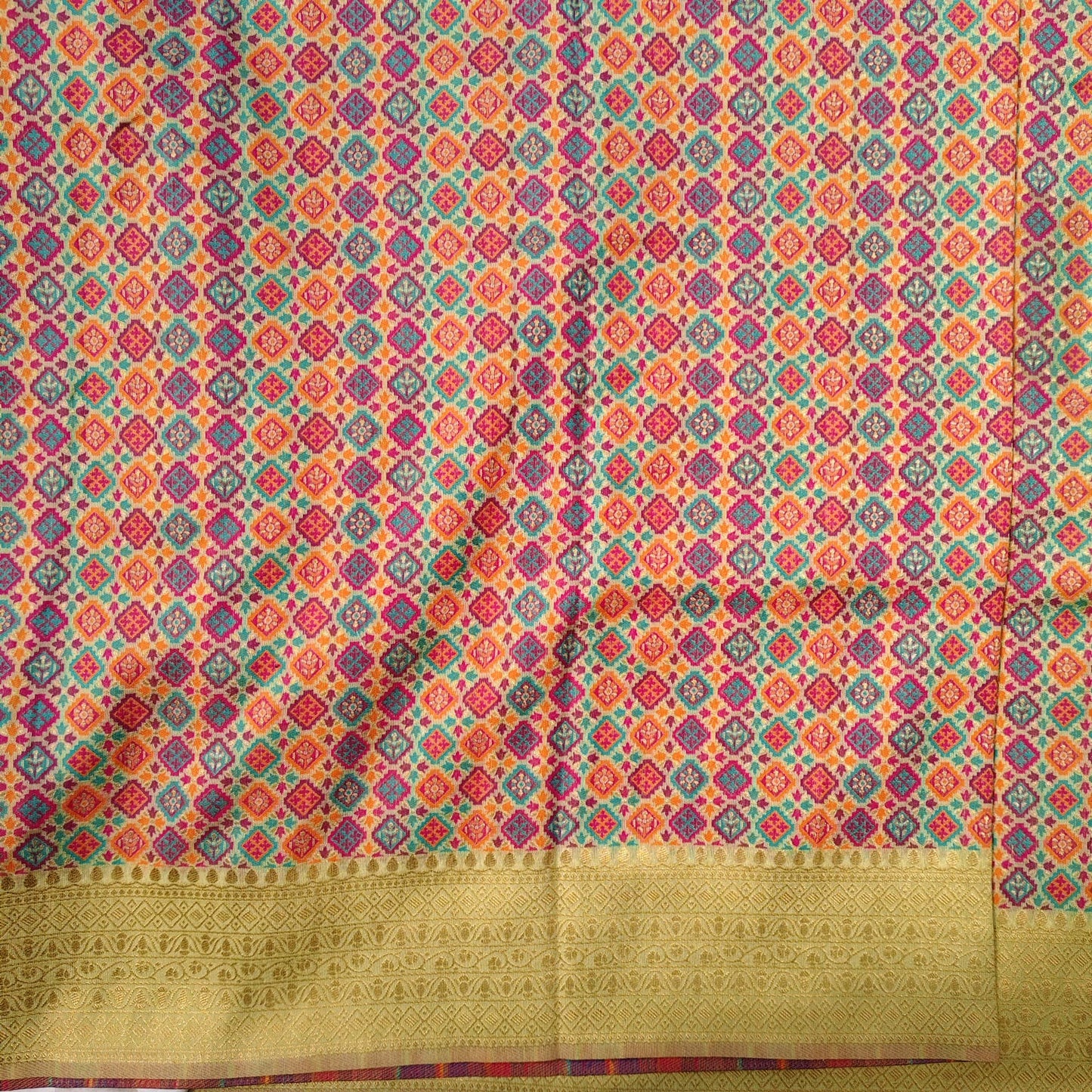 Banarasi Patola Munga Silk