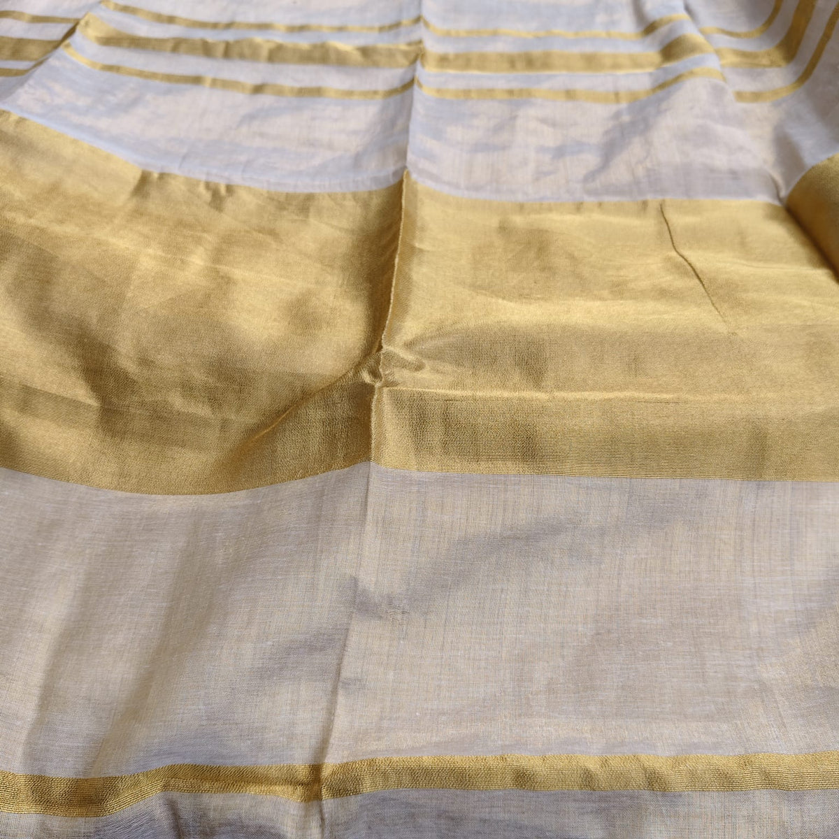 Mul Cotton Tissue - Beige Golden