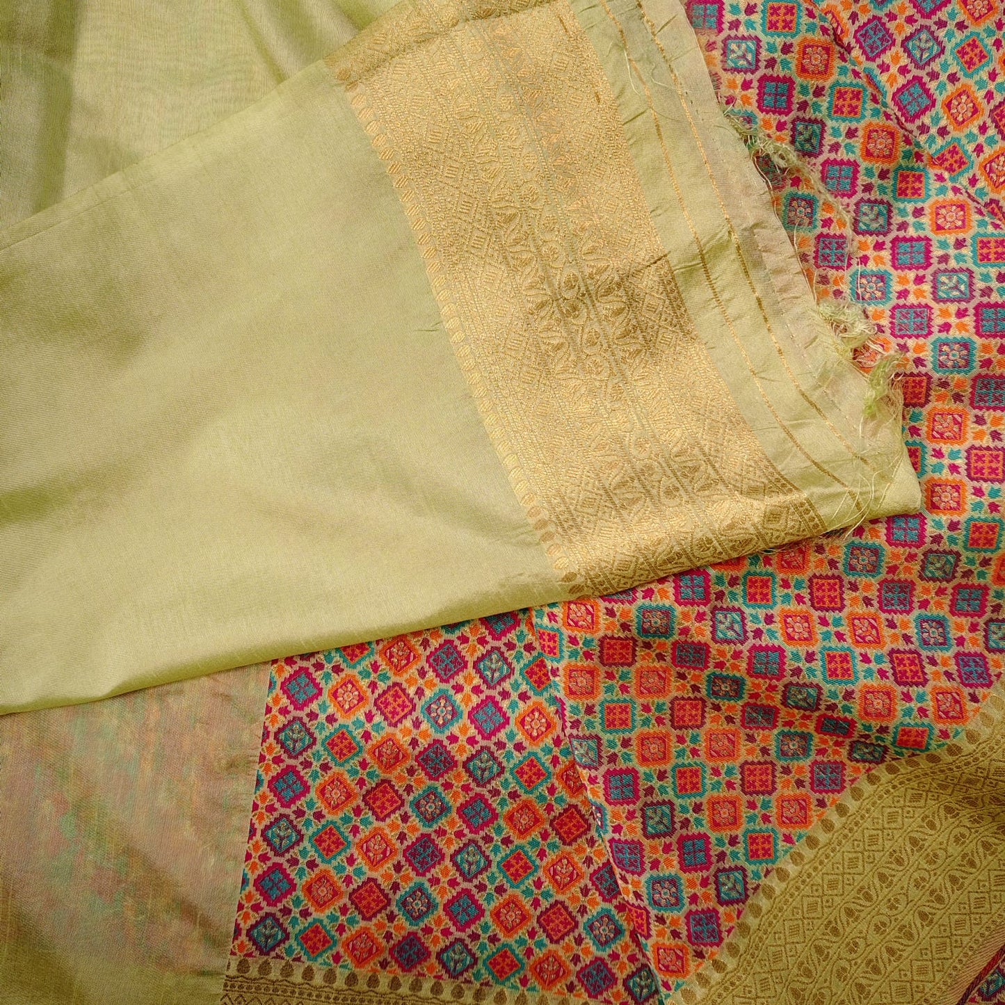 Banarasi Patola Munga Silk