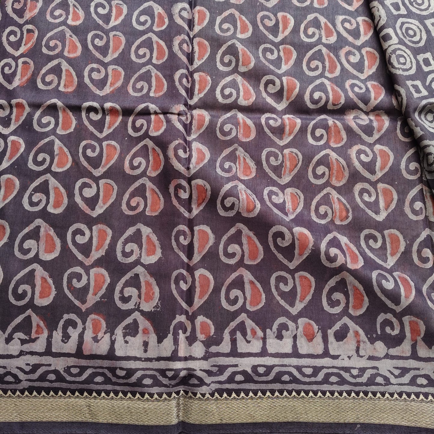 Jaipuri Ajrakh Chanderi- 01