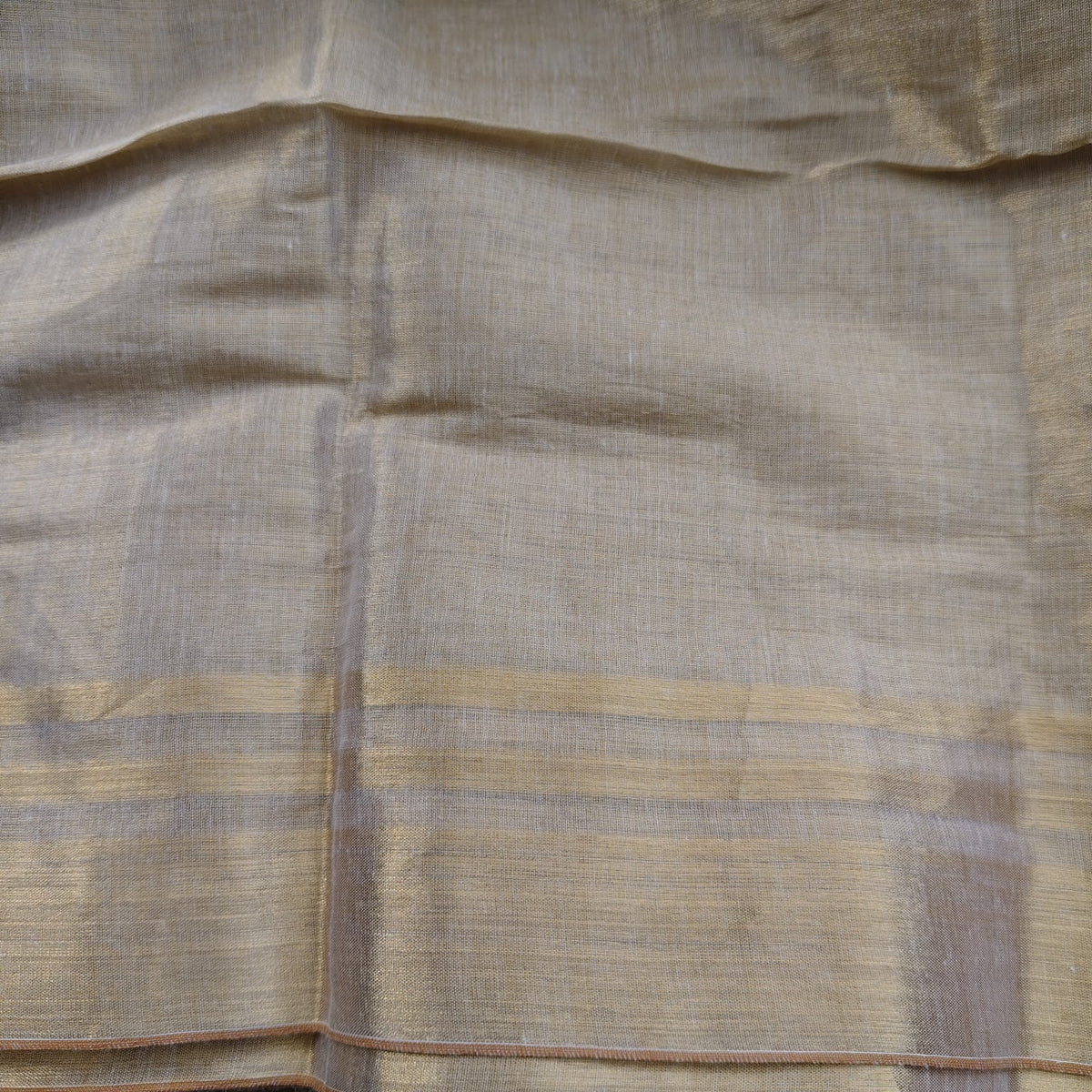 Mul Cotton Tissue - Beige Golden
