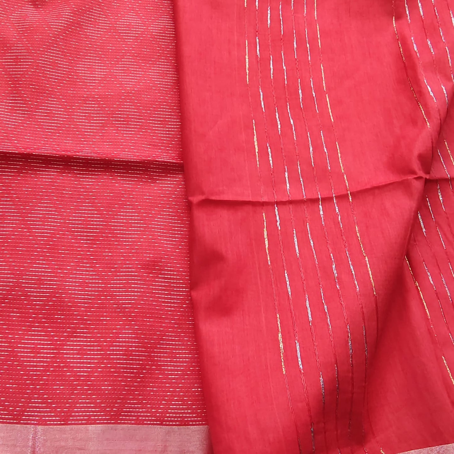 Maheshwari Kantha - Red