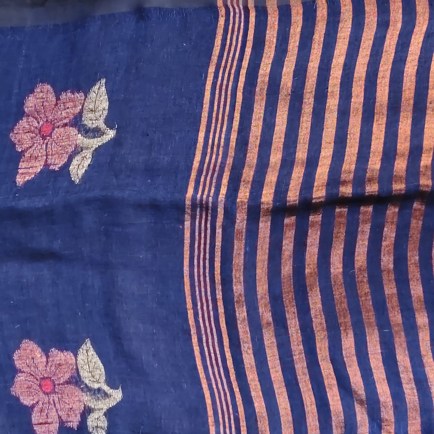 Pure Linen by Linen - Midnight blue