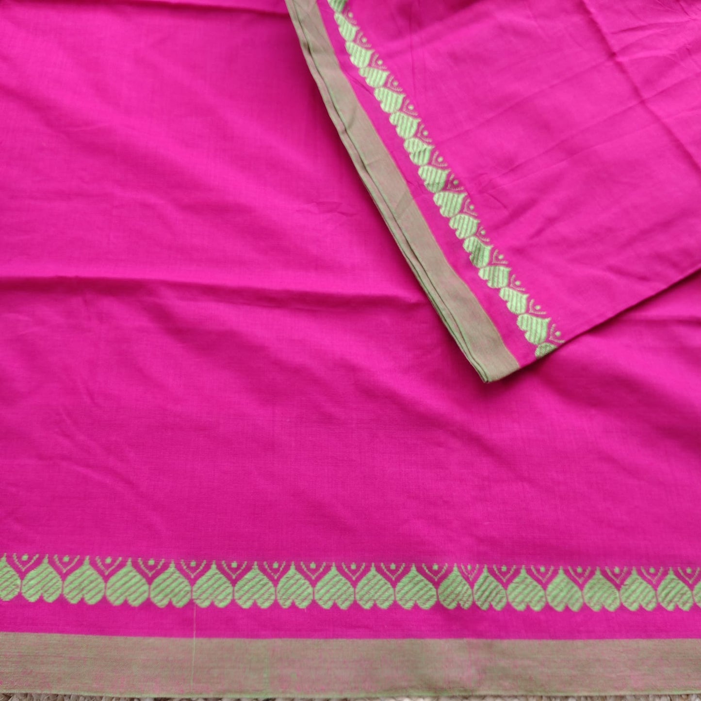 Khadi Cotton - Fuschia