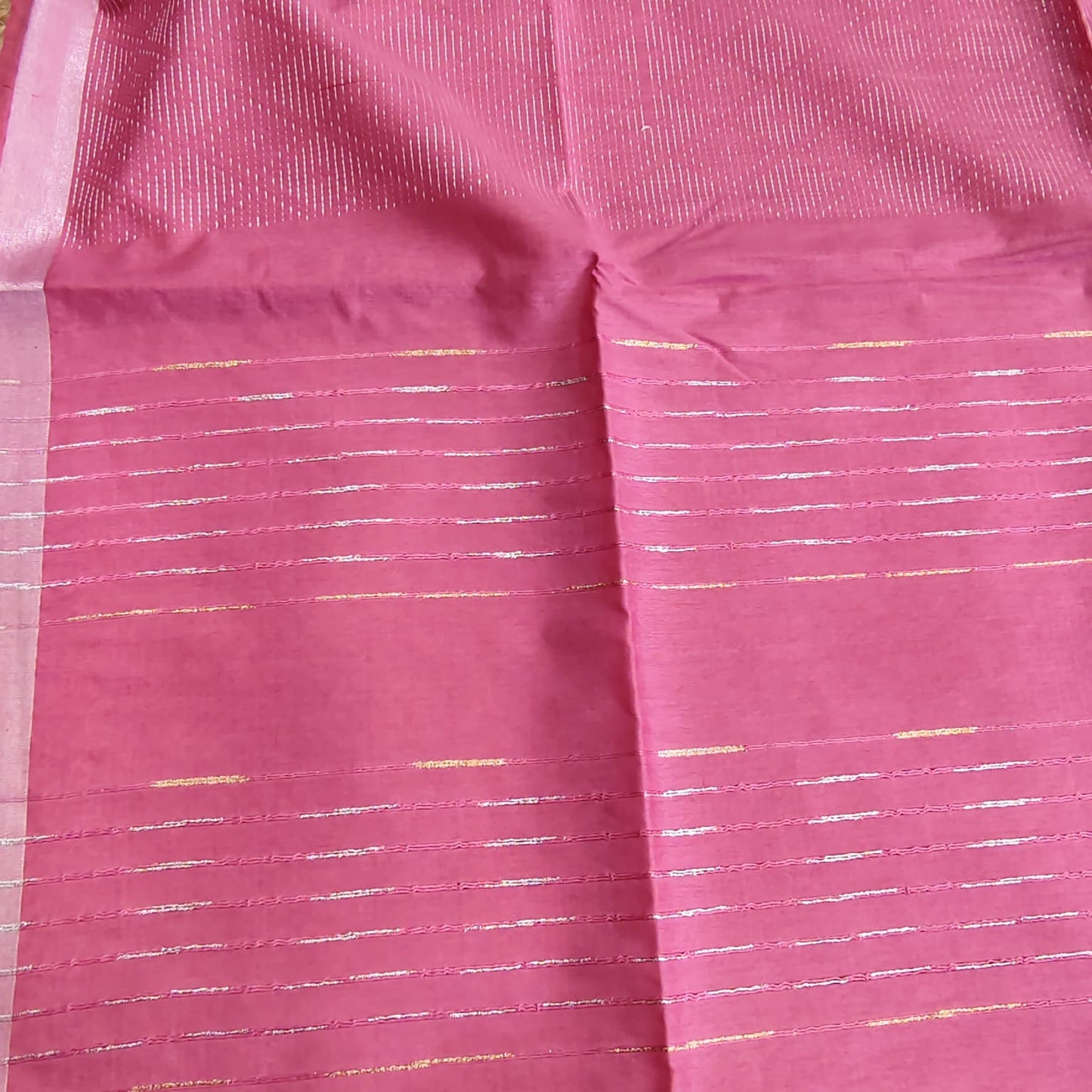 Maheshwari Kantha - Onion Pink