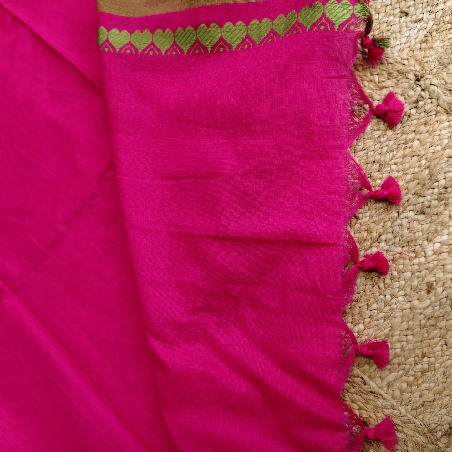 Khadi Cotton - Fuschia