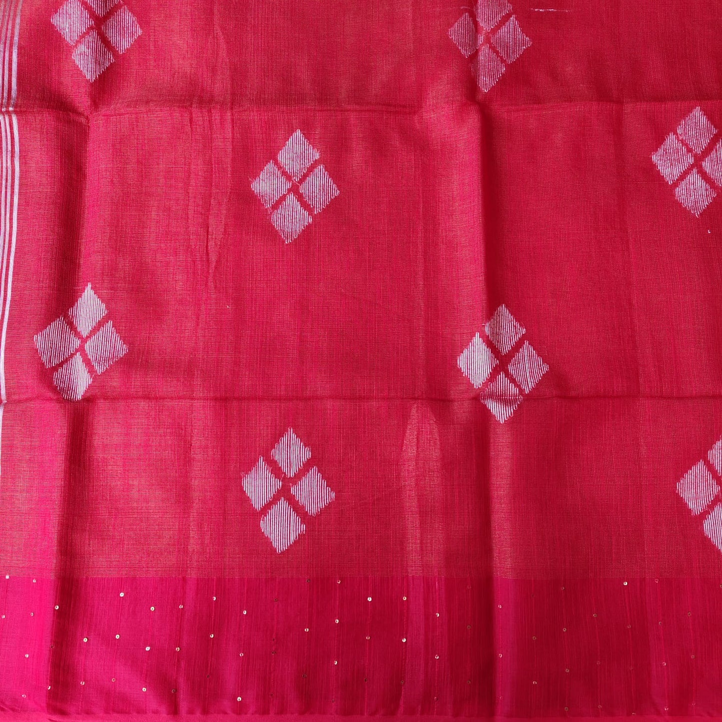 Kora Muslin Tissue - Vermilion Red