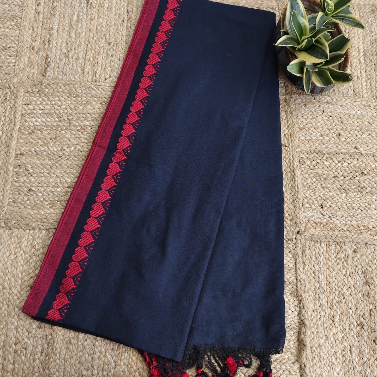 Khadi Cotton-Midnight blue