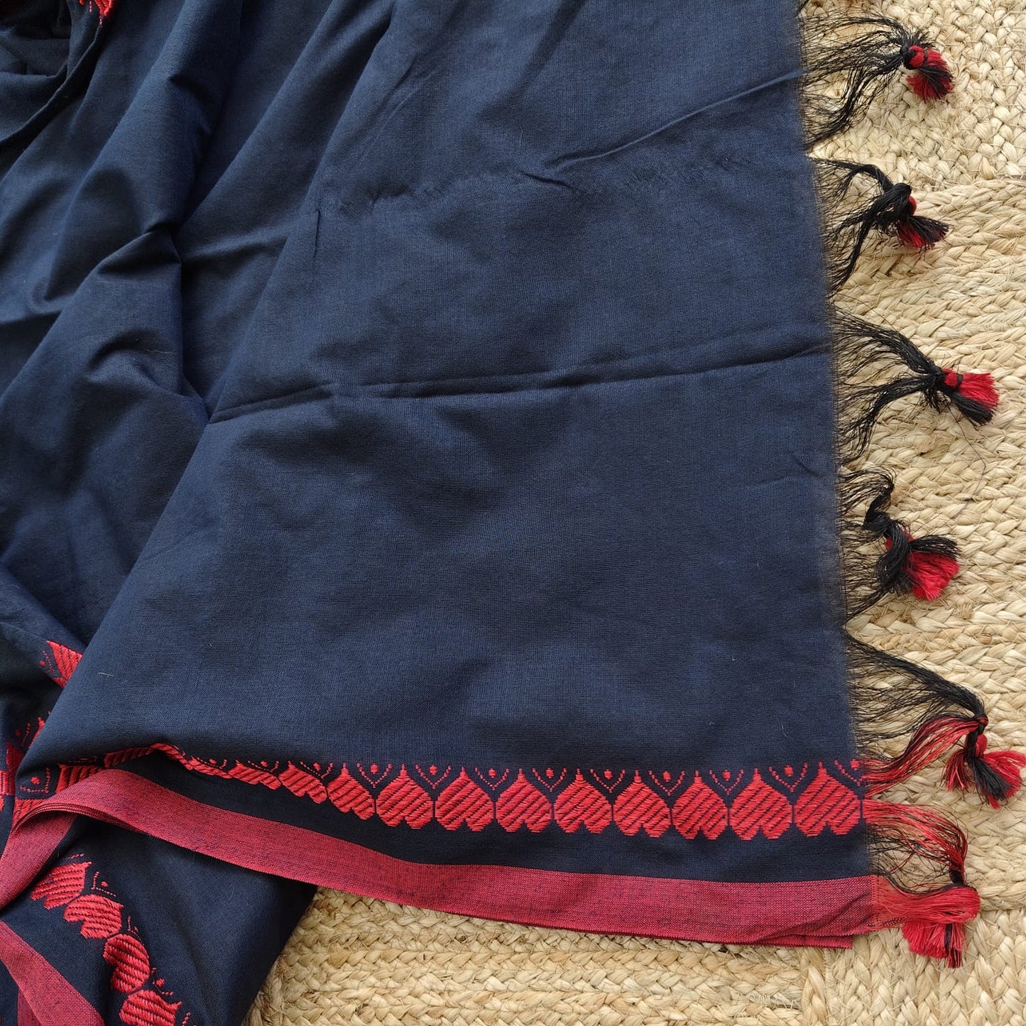 Khadi Cotton-Midnight blue