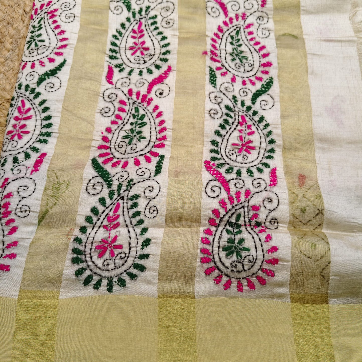 Chanderi Cotton Silk-Kantha 02