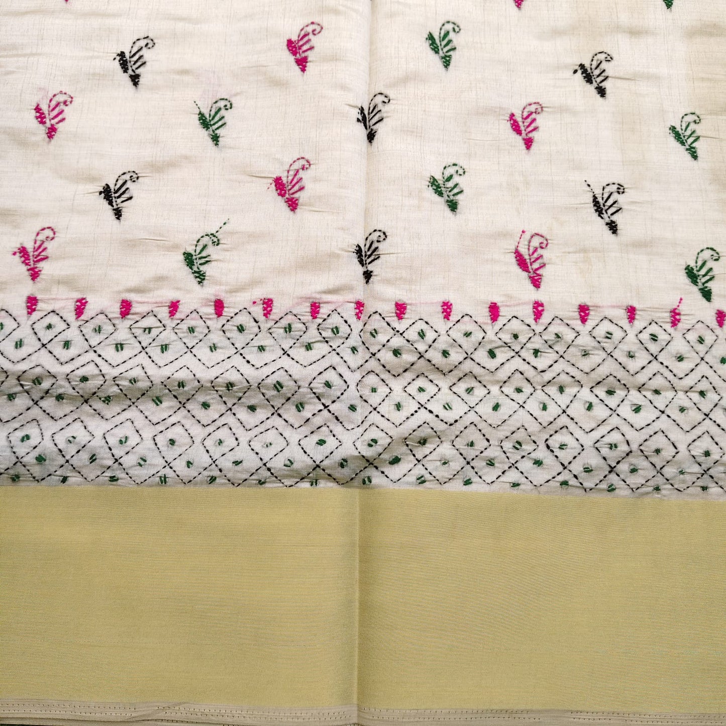 Chanderi Cotton Silk-Kantha 02
