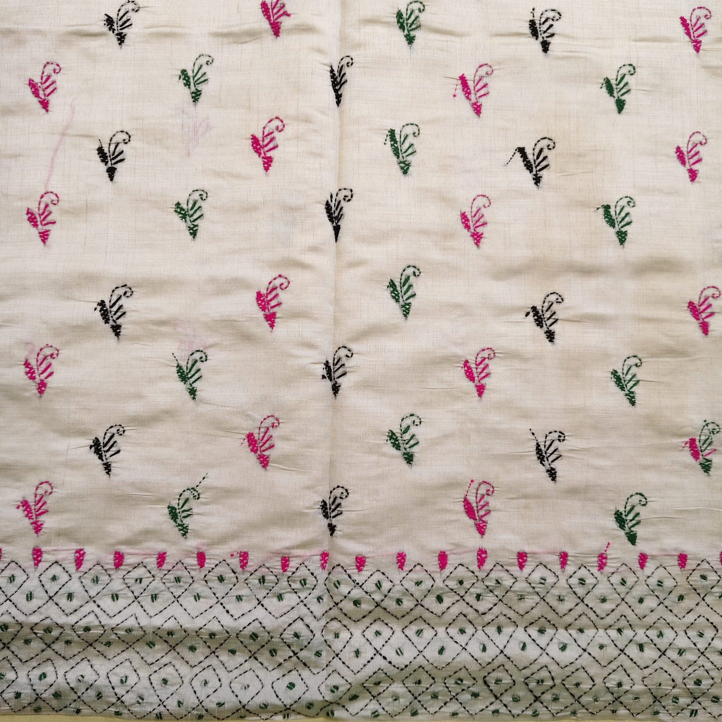 Chanderi Cotton Silk-Kantha 02
