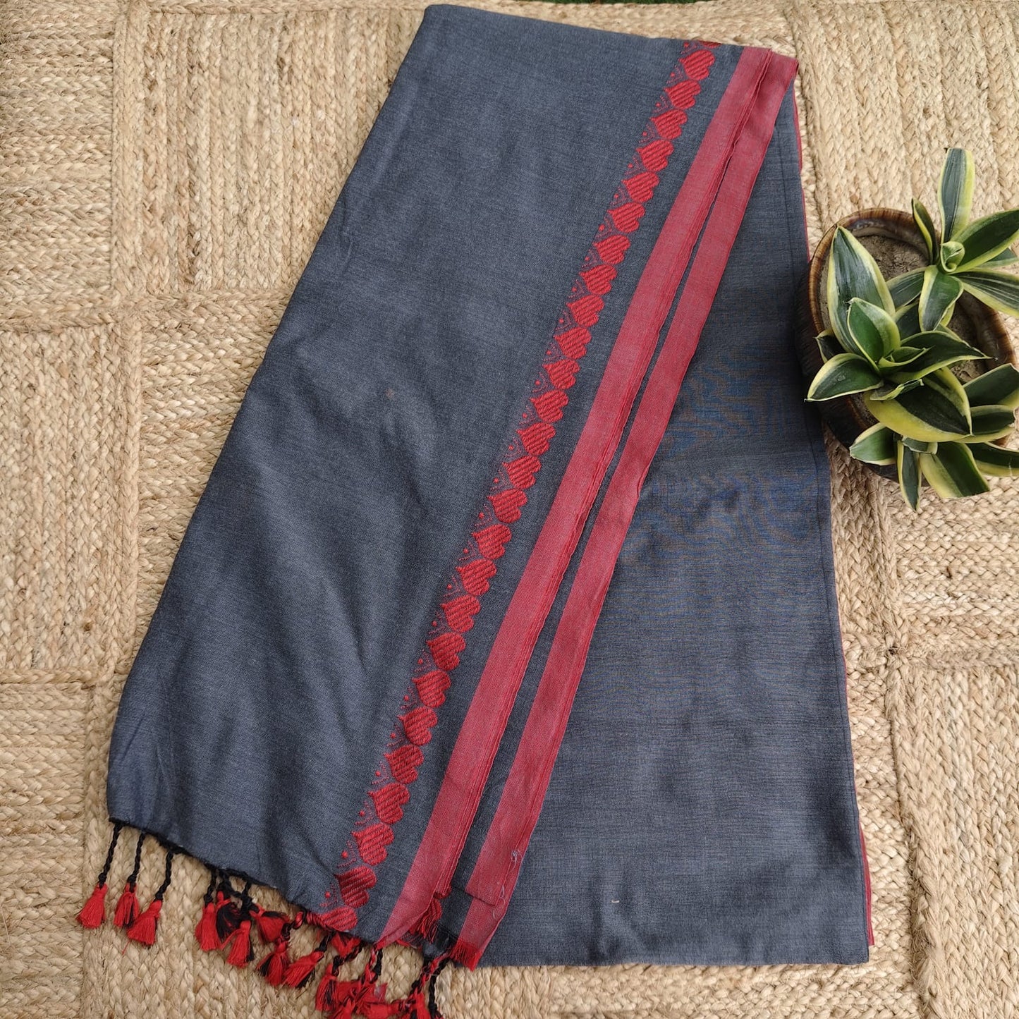 Khadi Cotton- Gray
