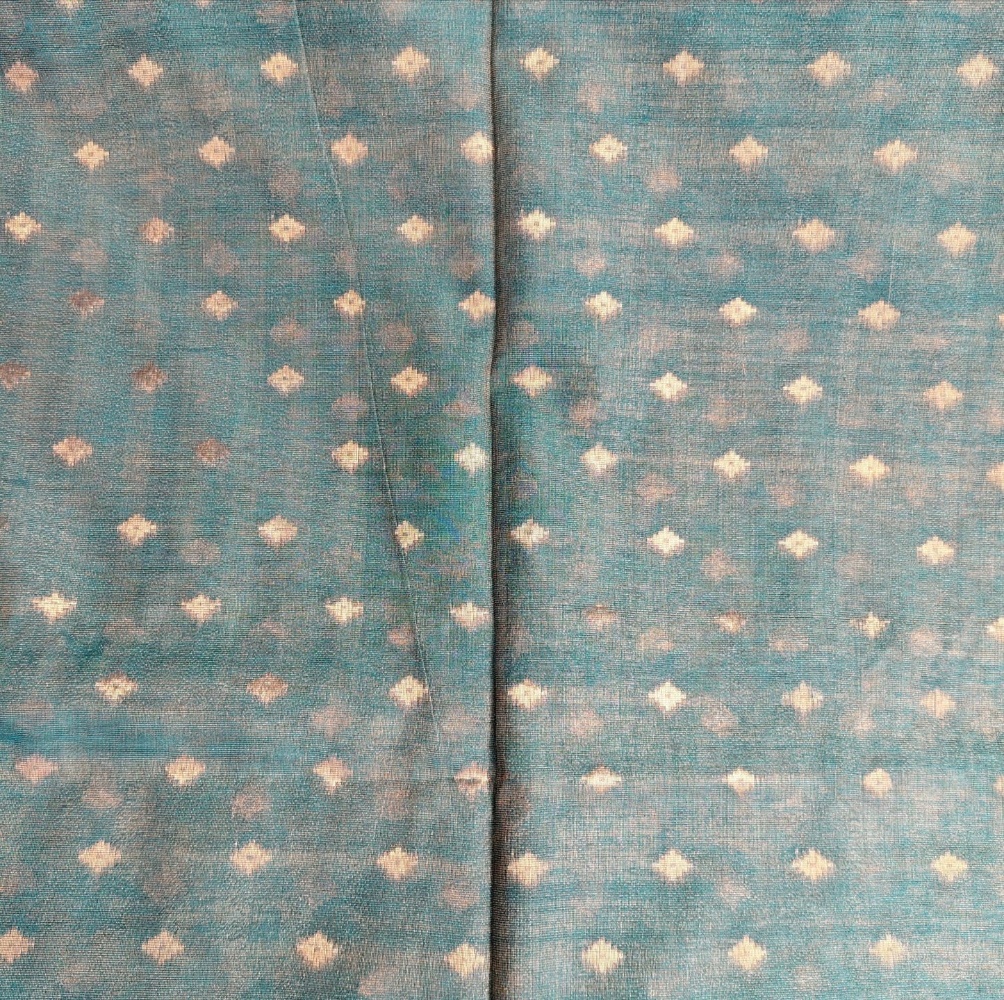 Tissue Jamdani, Emarald green