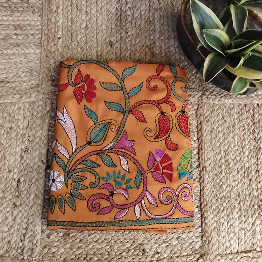 Kantha Stitch-Mustard