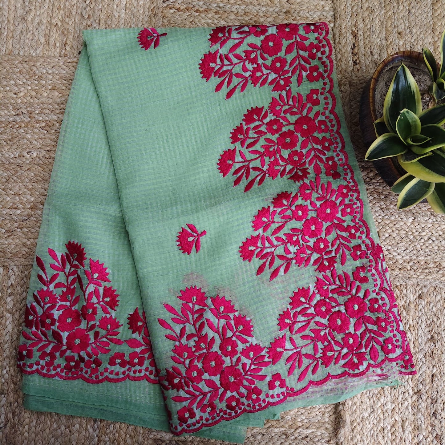 Green Parsi Work Resham Kota