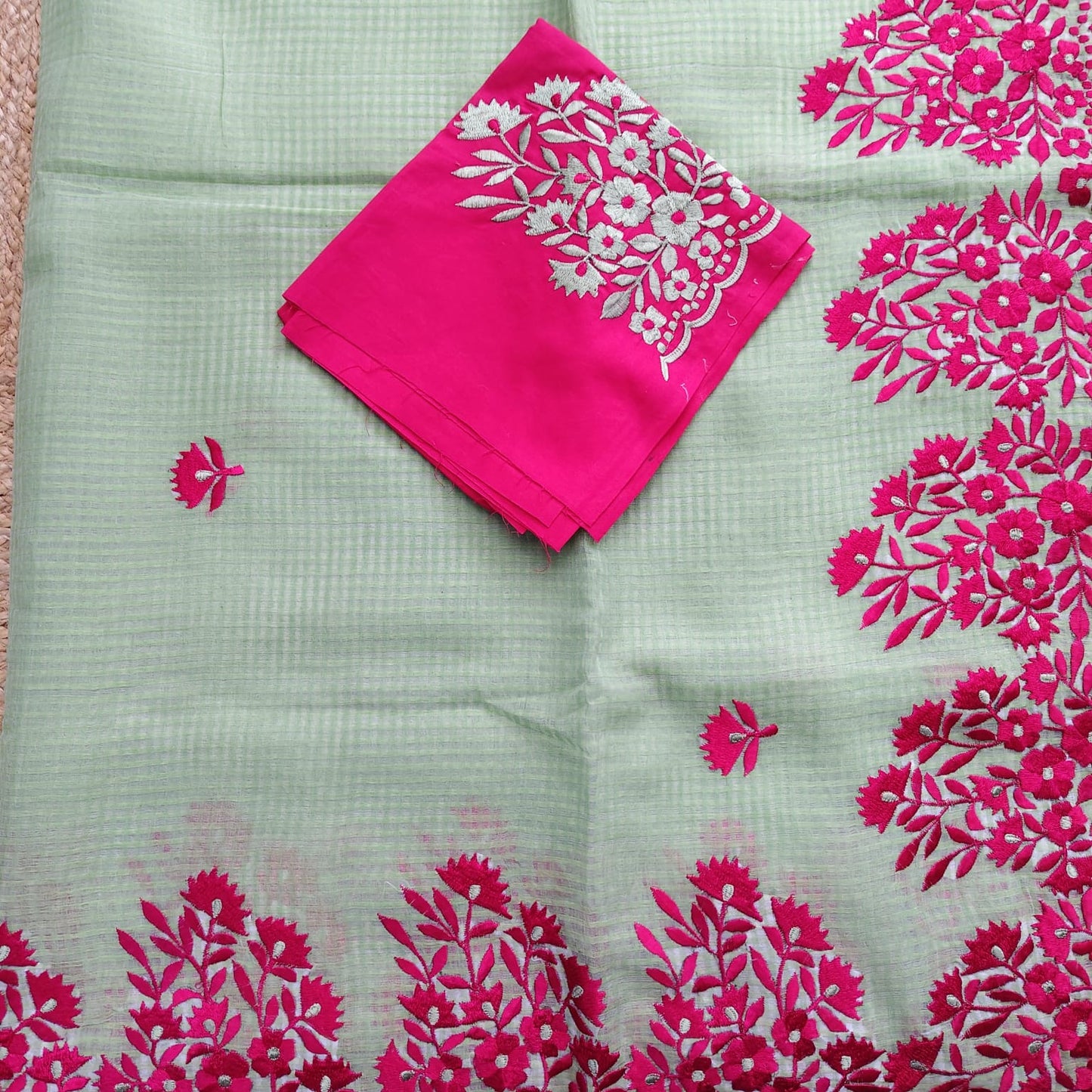 Green Parsi Work Resham Kota