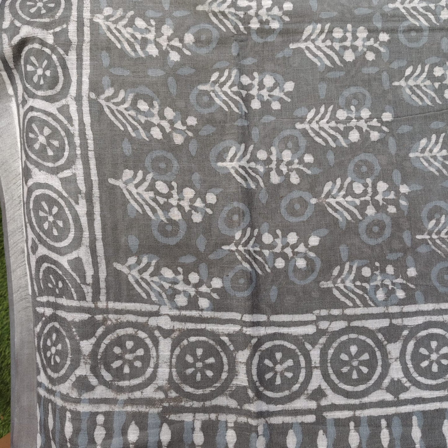 Linen Cotton, Dabu Print, Kashish