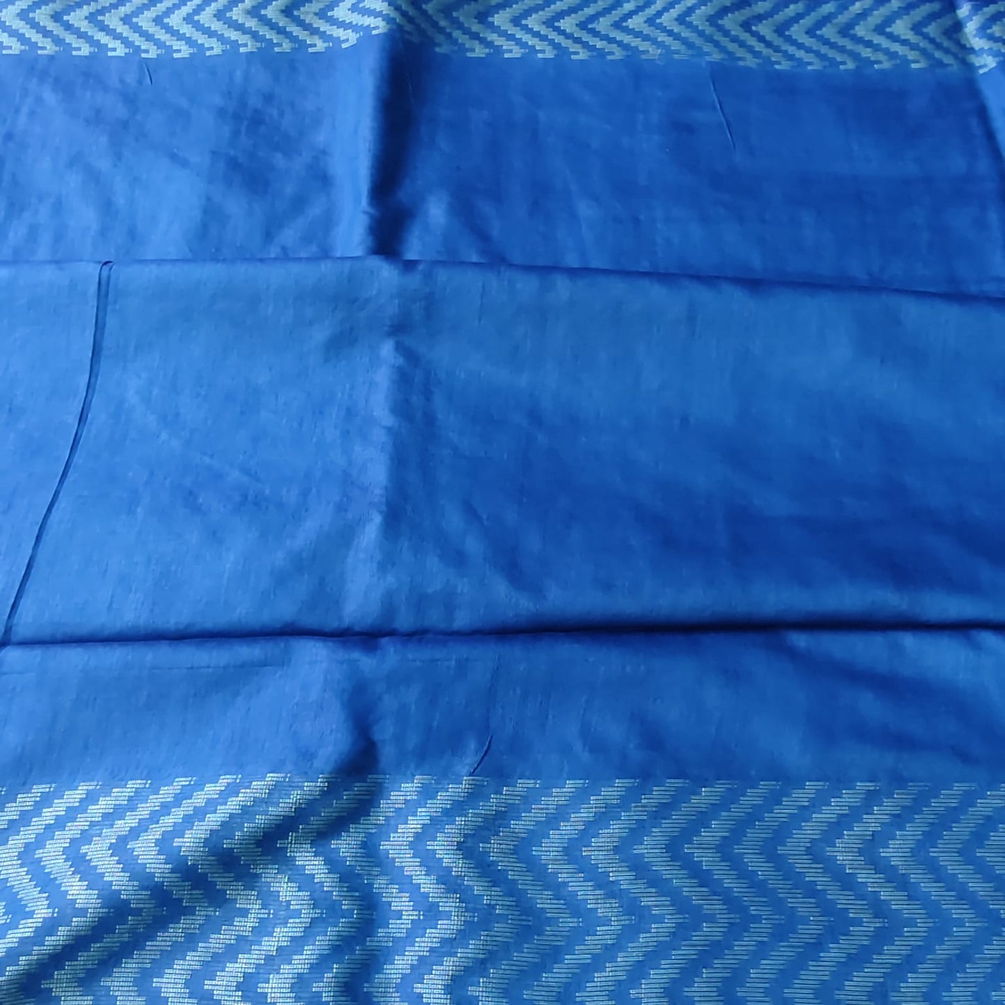 Blended Tusser- Royal Blue