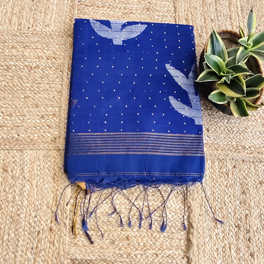 Royal Blue Kora Muslin