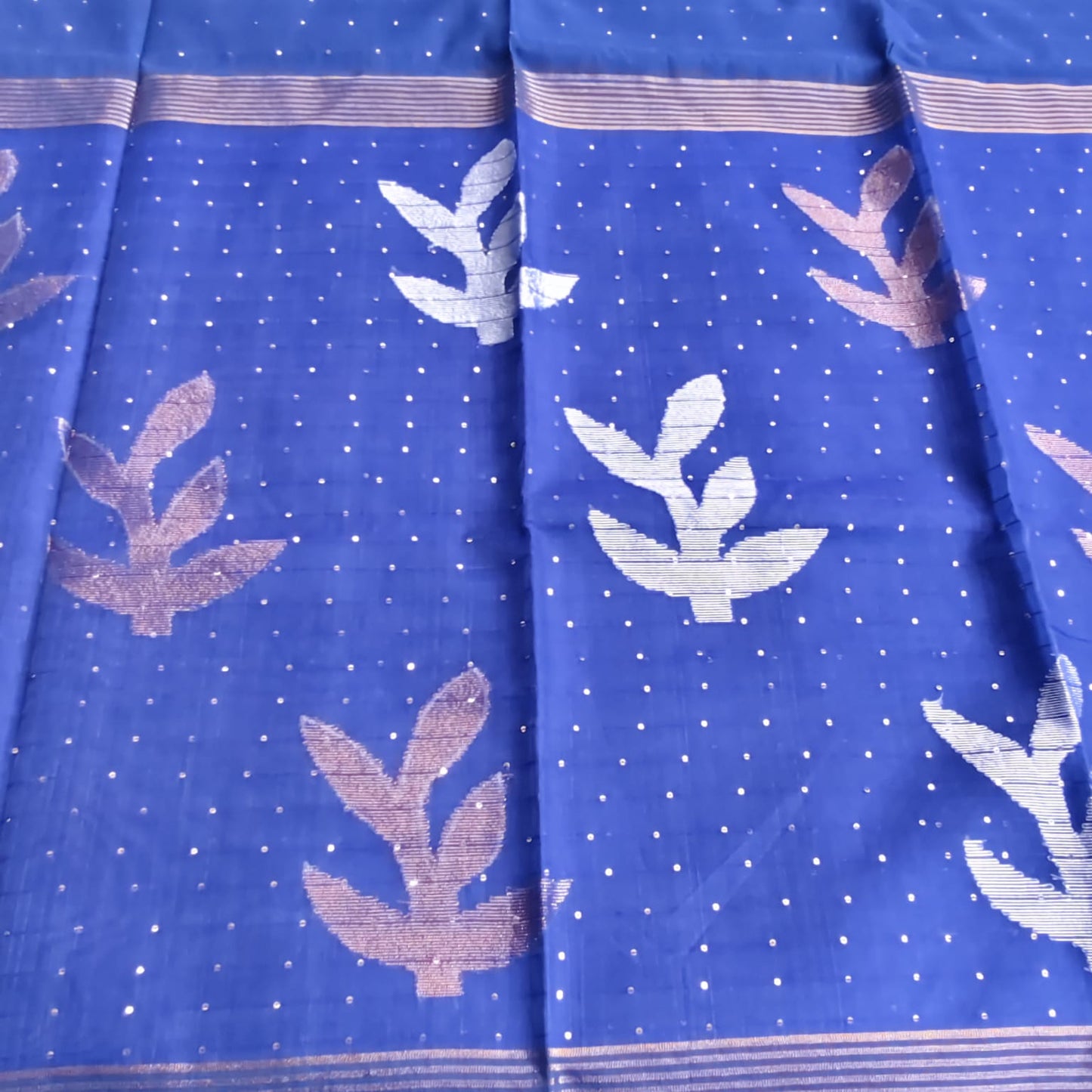Royal Blue Kora Muslin